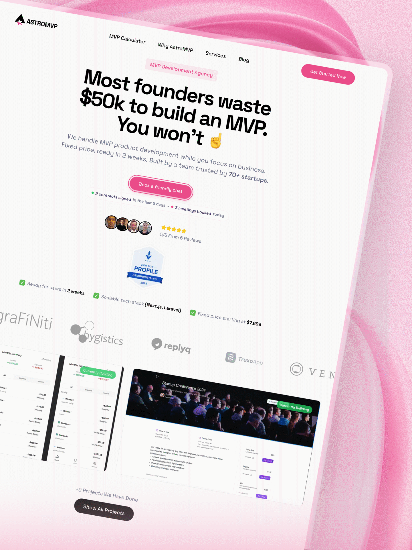 Homepage 21 Reel Unlimited Unlimited Graphic Design astromvp