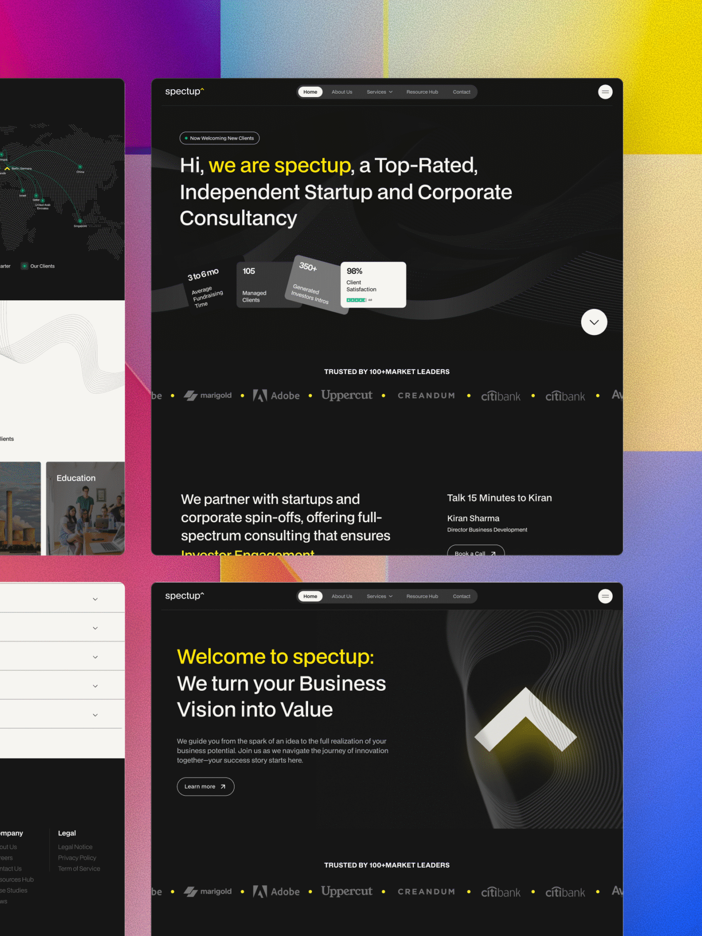 Homepage 11 Reel Unlimited Unlimited Graphic Design spectup